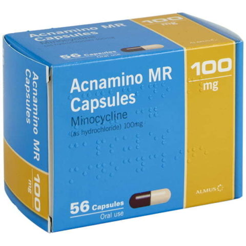 Minocycline 100 mg Capsules