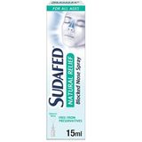 Sudafed Natural Relief Blocked Nose Spray