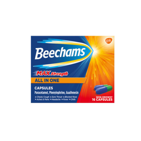 Beechams Max Strength All In One Capsules