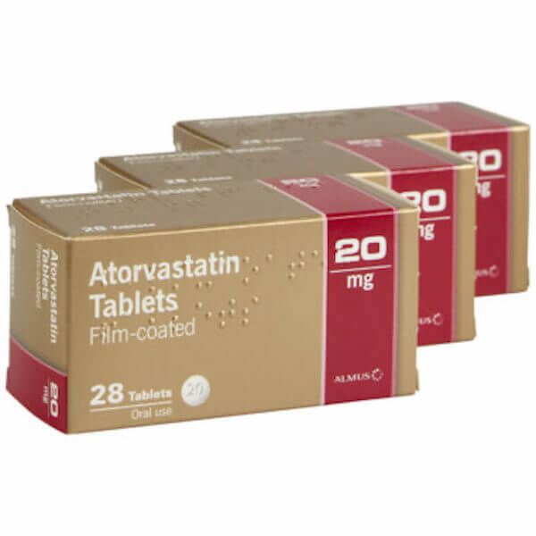 Atorvastatin Tablets (10mg, 20mg, & 40mg)