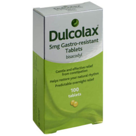 Dulcolax (Bisacodyl) 5mg Tablets