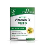 Vitabiotics Ultra Vitamin D 1000 IU Optimum Level Tablets (96)
