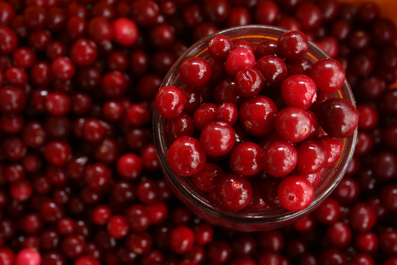 Cranberries are thought to help with a UTI