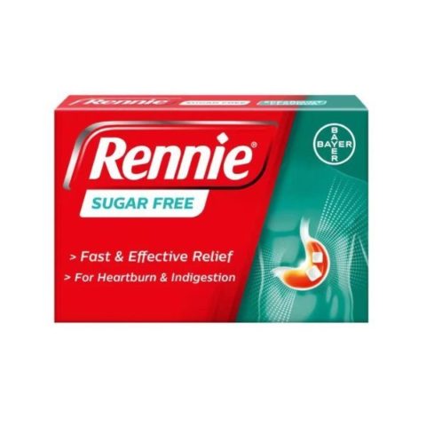 Rennie Sugar Free Spearmint Flavour Chewable Tablets
